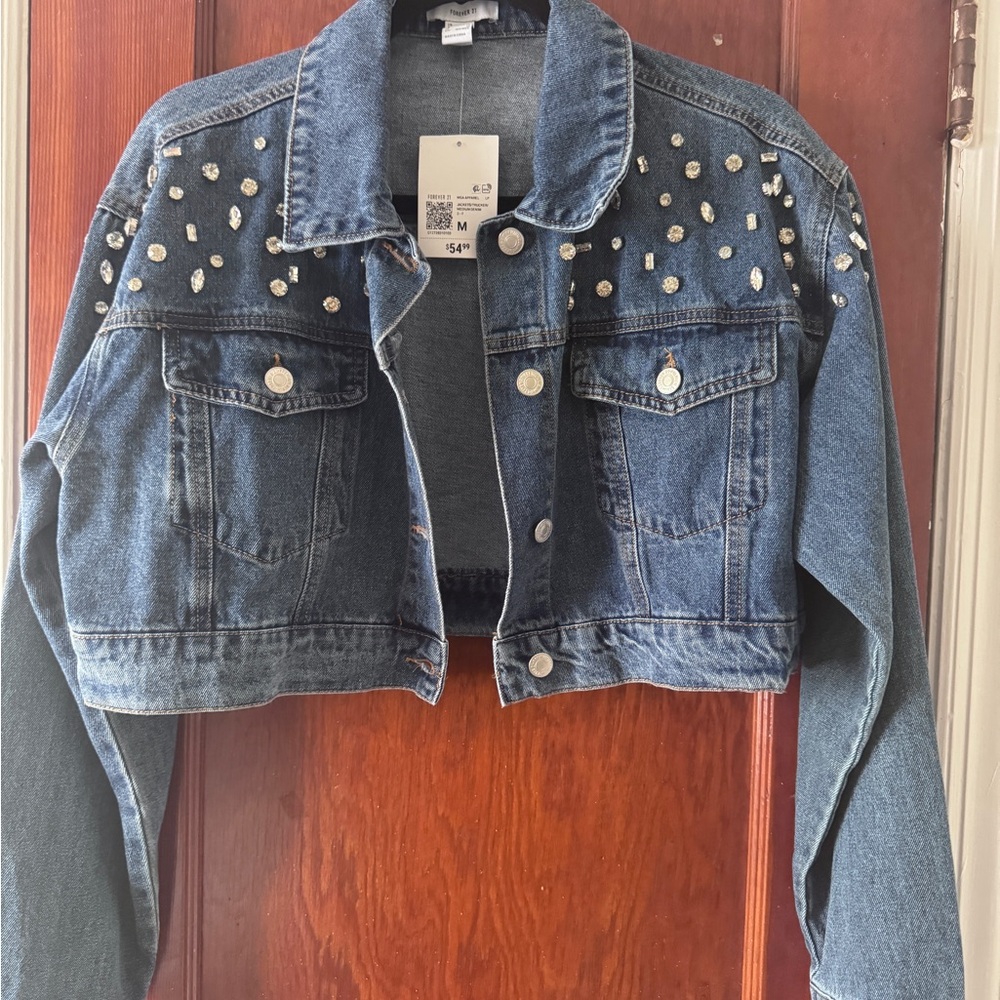 Studded Denim Jacket